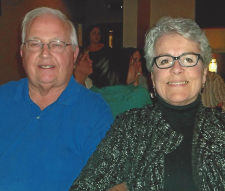 Jim Wells with his wife, Ann