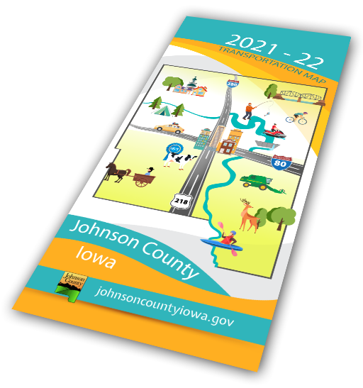 Photo of the county road map cover